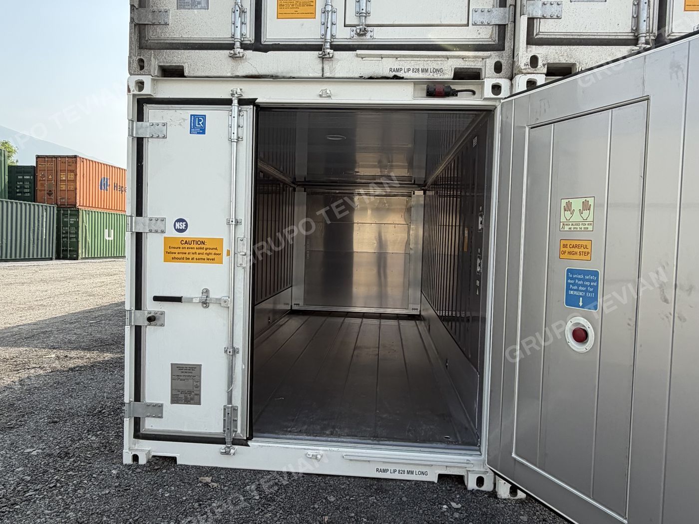 Contenedor refrigerado