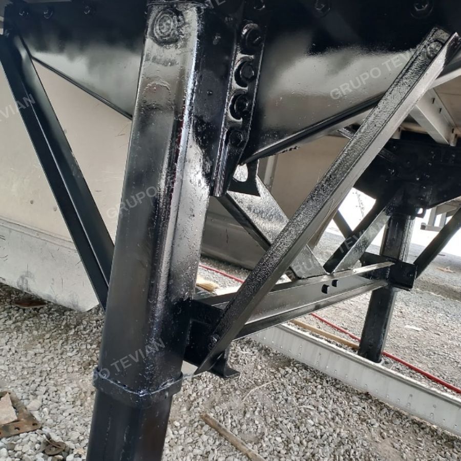 Patines y refuerzos, después de la reparación